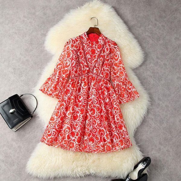 casual dresses mini dress 2021 early autumn women's clothing ladies gentle printing sequined flare seeve slim waist hollow out red lace, Black;gray
casual dresses mini dress 2021 early autumn women's clothing ladies gentle printing sequined flare seeve slim waist hollow out red lace, Black;gray