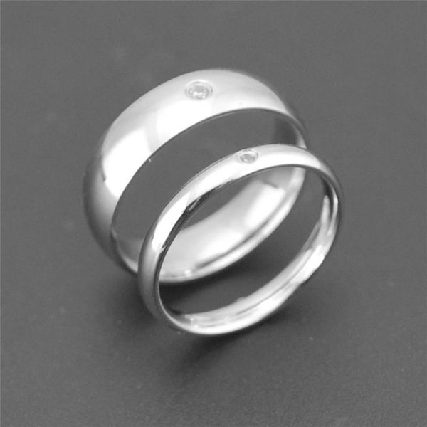 cluster rings simple 3mm\6mm engagement ring with cubic zirconia wedding band high polish stainless steel couple for women men jewelry, Golden;silver
cluster rings simple 3mm\6mm engagement ring with cubic zirconia wedding band high polish stainless steel couple for women men jewelry, Golden;silver