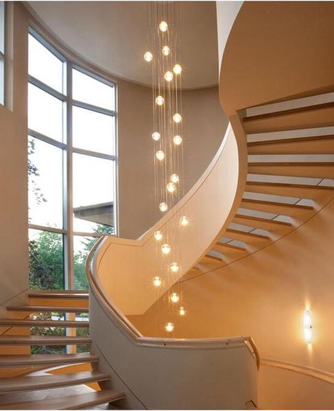 modern crystal ball chandelier staircase chandelier 26 light for villa foyer
modern crystal ball chandelier staircase chandelier 26 light for villa foyer