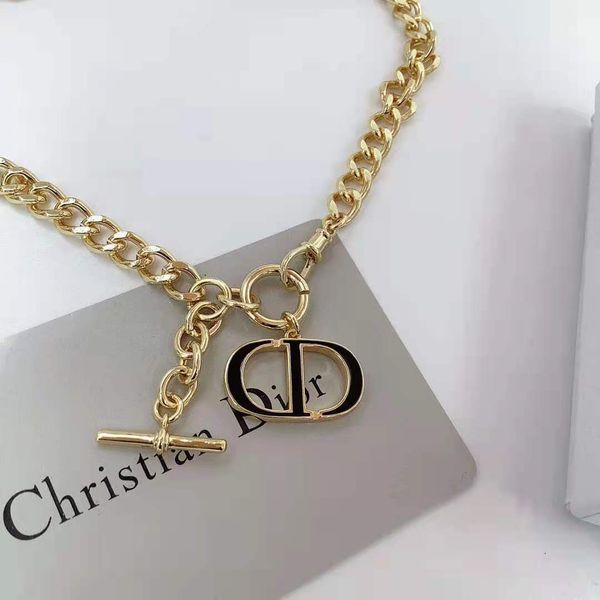 21 letter necklace women's net red fashion bracelet with gift box package, Black 
21 letter necklace women's net red fashion bracelet with gift box package, Black