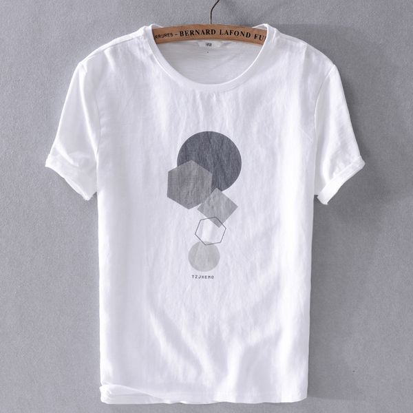 2021 new vero linho impressa-de manga curta t-shirt tendncia masculina camisa branca em torno do pescoo camisas marca de t para homens dpro, White
2021 new vero linho impressa-de manga curta t-shirt tendncia masculina camisa branca em torno do pescoo camisas marca de t para homens dpro, White