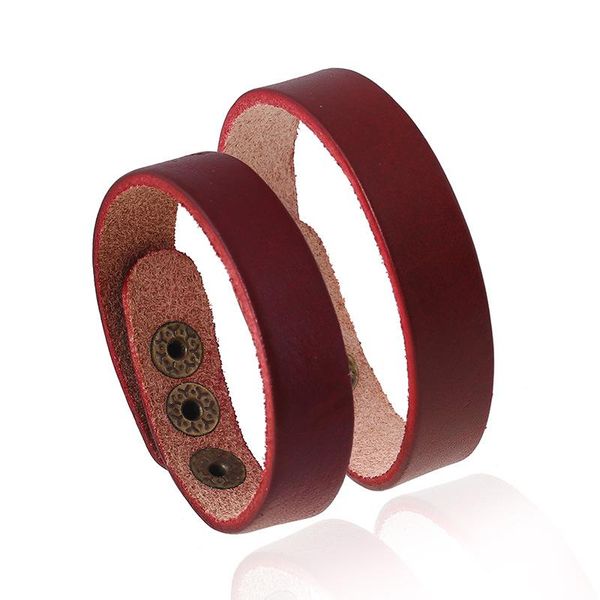 tennis fashion wine red/orange color simple belt bangles 21.5cm 25cm women men genuine leather flat bracelets couple wristband jewelry, Golden;silver
tennis fashion wine red/orange color simple belt bangles 21.5cm 25cm women men genuine leather flat bracelets couple wristband jewelry, Golden;silver