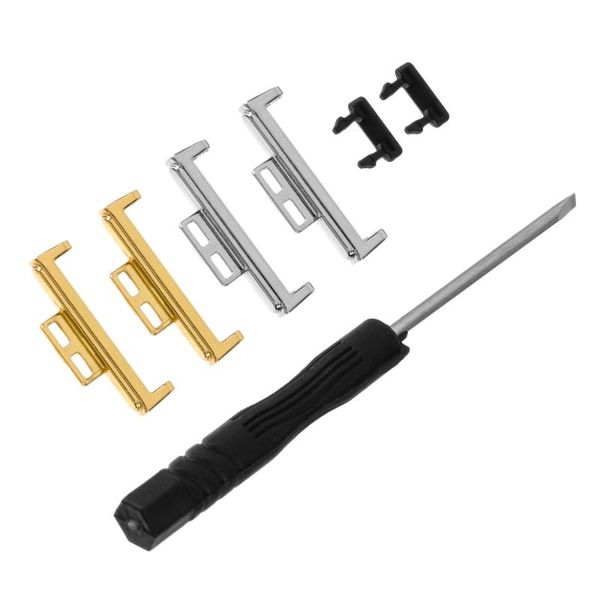 watch bands 4pcs metal replaceable adapter strap connector compatible for huawei, Black;brown
watch bands 4pcs metal replaceable adapter strap connector compatible for huawei, Black;brown