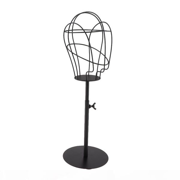 stable metal wire display mannequin manikin head for baseball cap hat fedora wig toupee - premium iron materials, White
stable metal wire display mannequin manikin head for baseball cap hat fedora wig toupee - premium iron materials, White