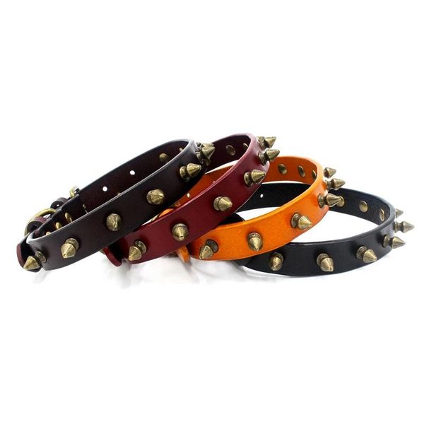 dog collars & leashes pet leather collar riveted spiked fashion adjustable neck strap for medium large dogs
dog collars & leashes pet leather collar riveted spiked fashion adjustable neck strap for medium large dogs