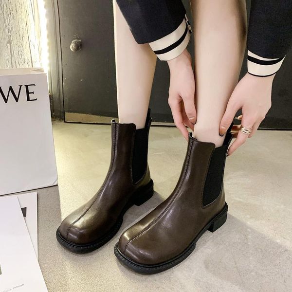 boots women ankle fashion keep warm platform flat shoes winter for woman short office lady square head set of feet, Black
boots women ankle fashion keep warm platform flat shoes winter for woman short office lady square head set of feet, Black