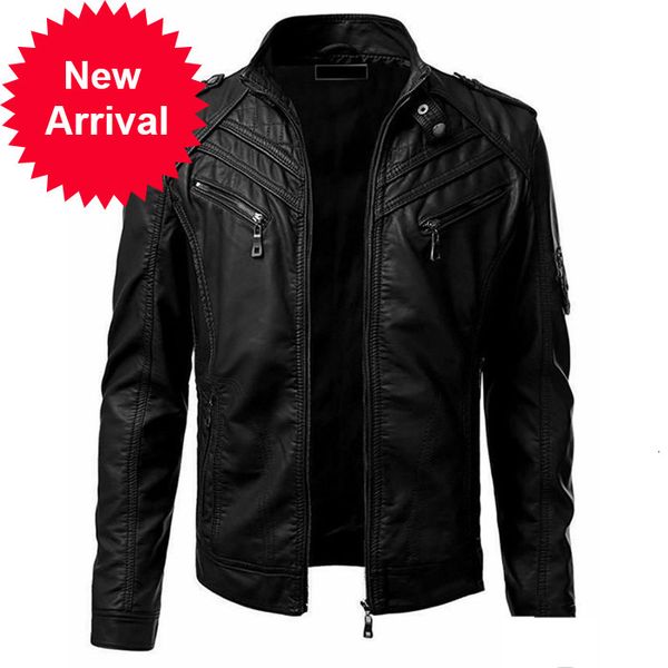 2021 casual leather men's japanese and korean chain stand collar jacket, Black;brown
2021 casual leather men's japanese and korean chain stand collar jacket, Black;brown