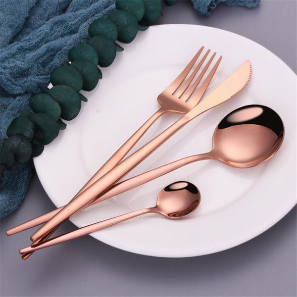 rosegold stainless steel cutlery set silverware tableware set forks spoon knives chopsticks dinnerware flatware coffee teaspoon
rosegold stainless steel cutlery set silverware tableware set forks spoon knives chopsticks dinnerware flatware coffee teaspoon