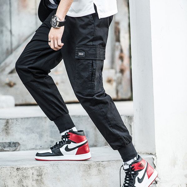 men's side pouches load harem hip hop tactic fashion streetwear pants ylyo, Black
men's side pouches load harem hip hop tactic fashion streetwear pants ylyo, Black