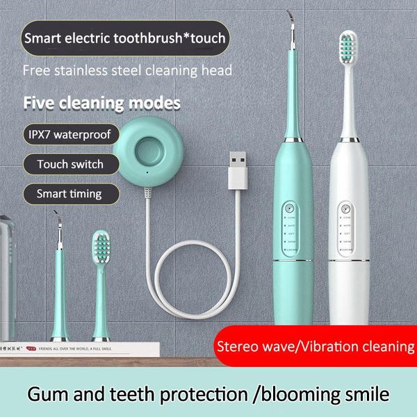 smart electric toothbrush sonic usb tooth cleaner ultrasonic dental scaler calculus brushes with heads home use
smart electric toothbrush sonic usb tooth cleaner ultrasonic dental scaler calculus brushes with heads home use