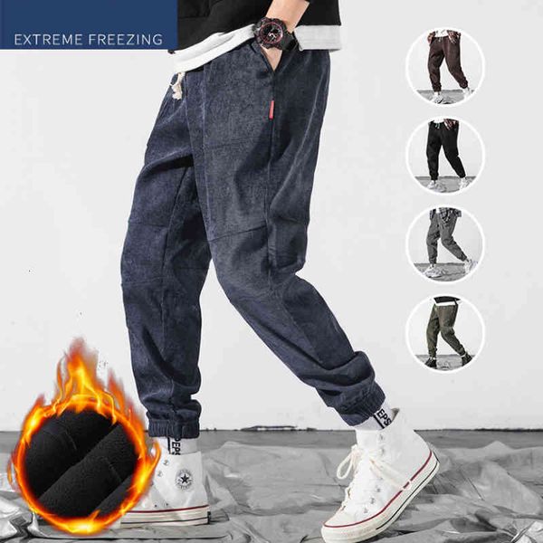 men's pants winter thick veet men's fashion solid color casual five hip hop slacks, Black
men's pants winter thick veet men's fashion solid color casual five hip hop slacks, Black
