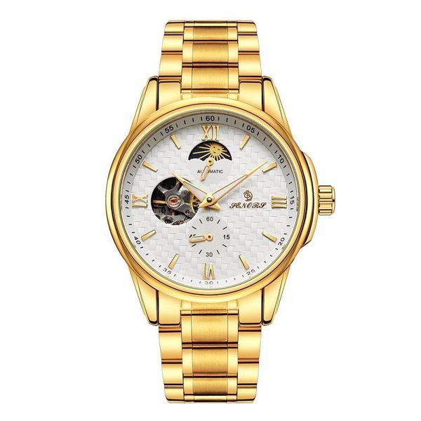 wristwatches 2021 all gold wristwatch men business automatic mechanical watch fashion luxury sport watches relogio masculino, Slivery;brown
wristwatches 2021 all gold wristwatch men business automatic mechanical watch fashion luxury sport watches relogio masculino, Slivery;brown