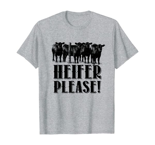 women's heifer please t shirt, cows farmer and rancher shirt, White;black
women's heifer please t shirt, cows farmer and rancher shirt, White;black