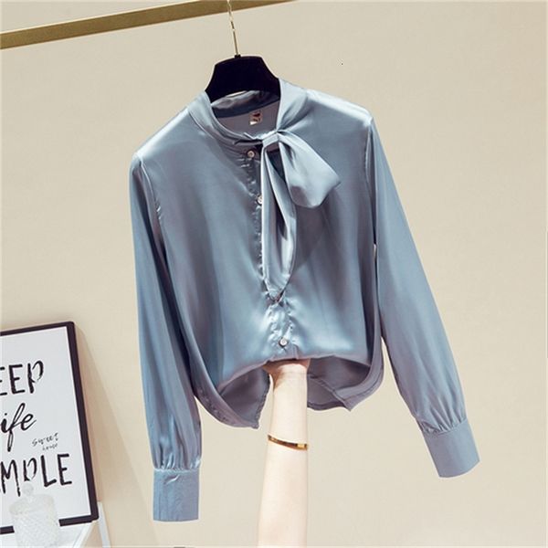 2021 new spring sleeved lady in office dress long sleeve long-sleeve female blouse g79j, White
2021 new spring sleeved lady in office dress long sleeve long-sleeve female blouse g79j, White