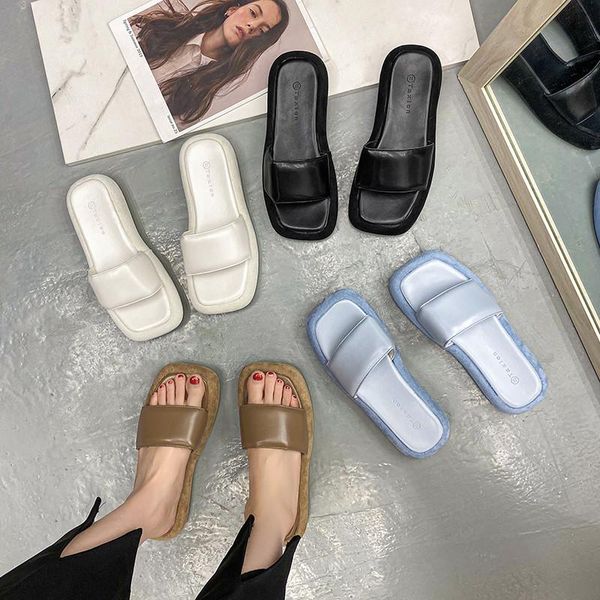 slippers house platform shoes luxury slides slipers women designer 2021 soft summer flat pu casual fashion leisure casu, Black
slippers house platform shoes luxury slides slipers women designer 2021 soft summer flat pu casual fashion leisure casu, Black