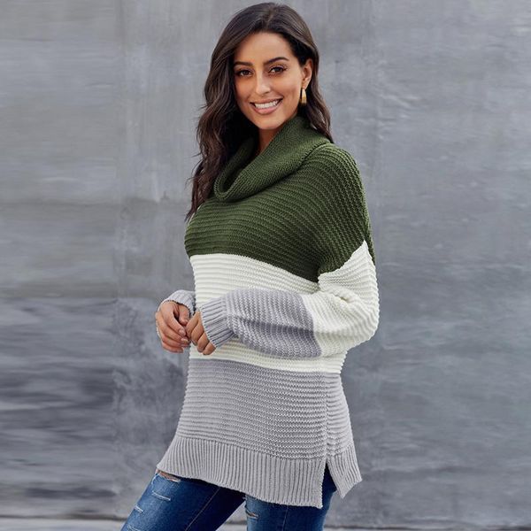 women's sweaters sweater women fall 2021 long sleeve streetwear turtleneck pullovers plus size winter clothes for lady, White;black
women's sweaters sweater women fall 2021 long sleeve streetwear turtleneck pullovers plus size winter clothes for lady, White;black