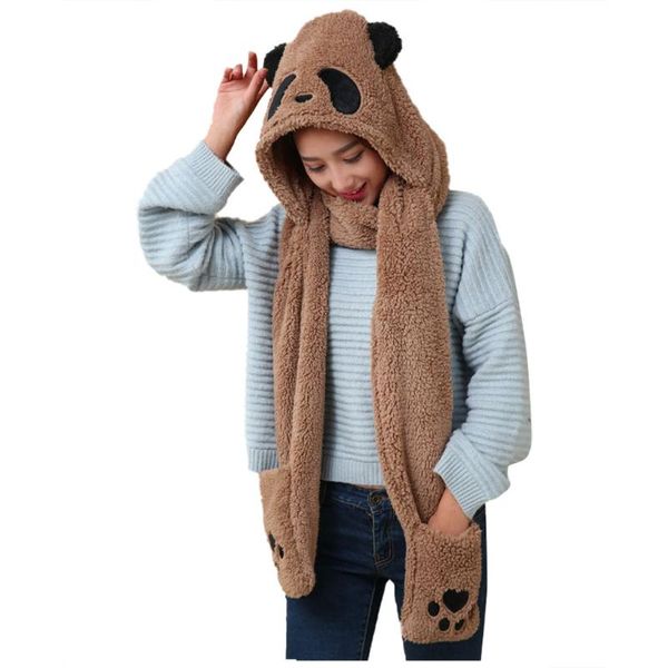 beanie/skull caps panda cartoon womens beanies fashion cute thick ear protectors ladies plush keep warm windproof outdoor winter female chap, Blue;gray
beanie/skull caps panda cartoon womens beanies fashion cute thick ear protectors ladies plush keep warm windproof outdoor winter female chap, Blue;gray