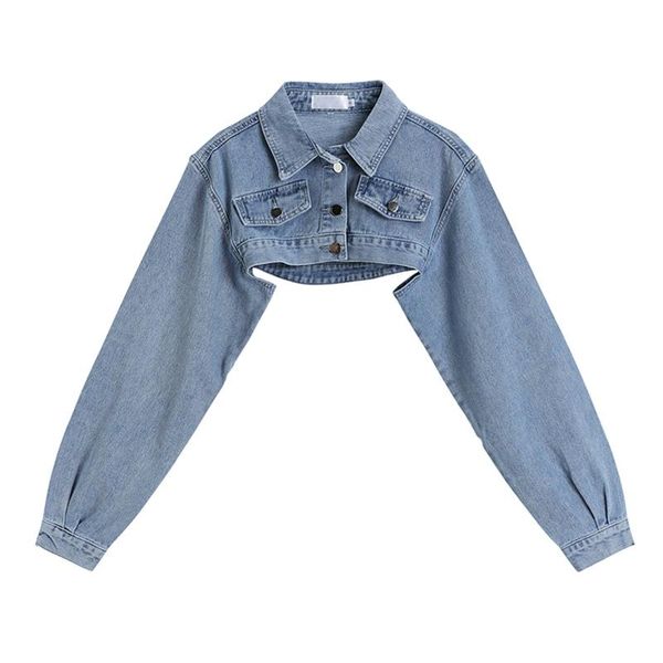 women's jackets denim jacket long sleeve loose jean korean style kpop streetwear coats cropped, Black;brown
women's jackets denim jacket long sleeve loose jean korean style kpop streetwear coats cropped, Black;brown