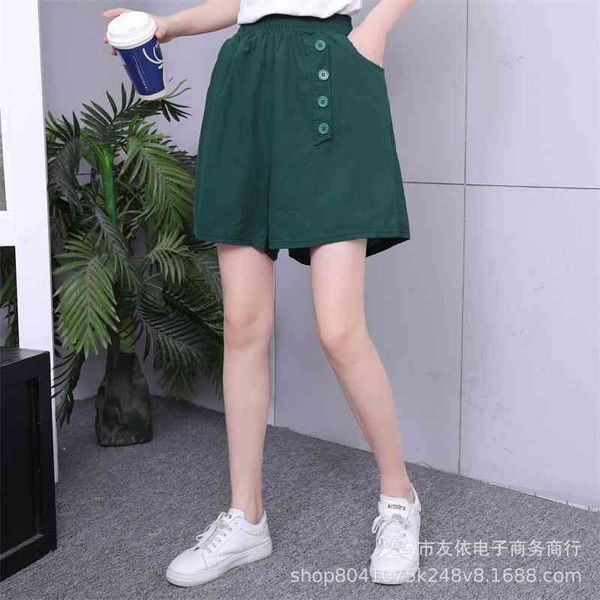 spring and autumn wide leg loose high waist cotton shorts brown casual waistless tight temperament commuter mosquito pants, Black
spring and autumn wide leg loose high waist cotton shorts brown casual waistless tight temperament commuter mosquito pants, Black