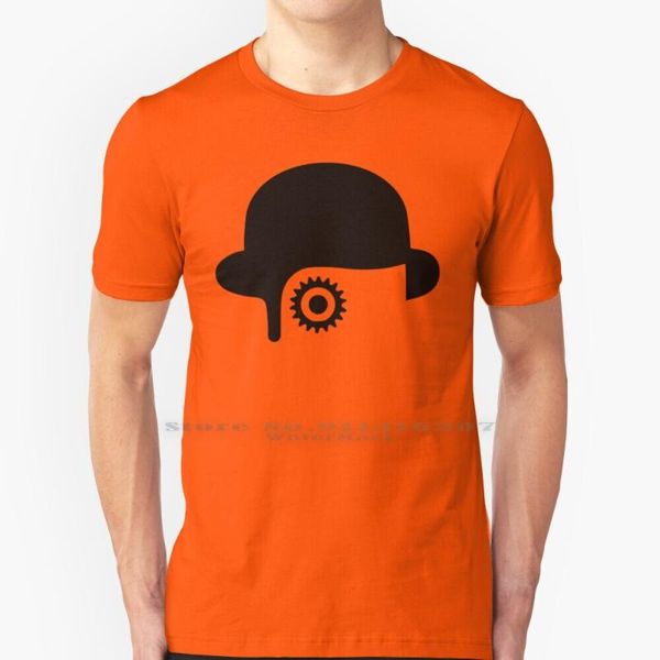 men's t-shirts an orange that works like a clock t shirt 100% pure cotton clockwork book film kubrick anthony burgess, White;black
men's t-shirts an orange that works like a clock t shirt 100% pure cotton clockwork book film kubrick anthony burgess, White;black
