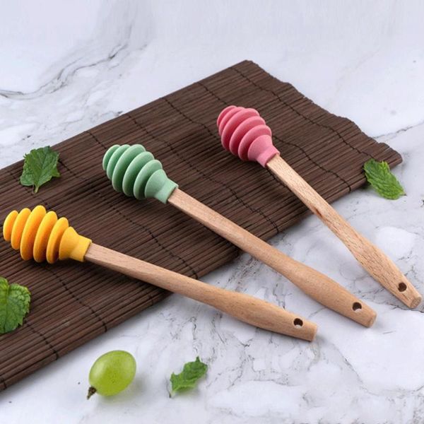 silicone honey sugar mixing stick long handle durable honey dipper for kitchen drink stirrer supplies bar serving tools
silicone honey sugar mixing stick long handle durable honey dipper for kitchen drink stirrer supplies bar serving tools