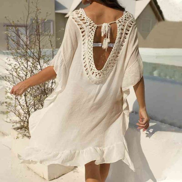 summer tassel bikini cover ups beach dress women swimwear cover-up beachwear hollow backless bathing suit cover-ups, White;black
summer tassel bikini cover ups beach dress women swimwear cover-up beachwear hollow backless bathing suit cover-ups, White;black