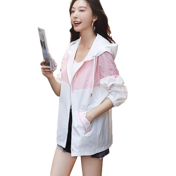 women's blouses & shirts short sun protection clothing 2021 summer shirt korean loose casual wild anti-uv jacket plus size 354, White
women's blouses & shirts short sun protection clothing 2021 summer shirt korean loose casual wild anti-uv jacket plus size 354, White