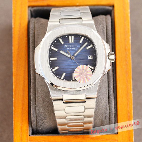 automatic classic mens watch 40mm mechanical watches sapphire mirror stainless steel wristband fashion wristwatch for man wristwatches 01, Slivery;brown
automatic classic mens watch 40mm mechanical watches sapphire mirror stainless steel wristband fashion wristwatch for man wristwatches 01, Slivery;brown