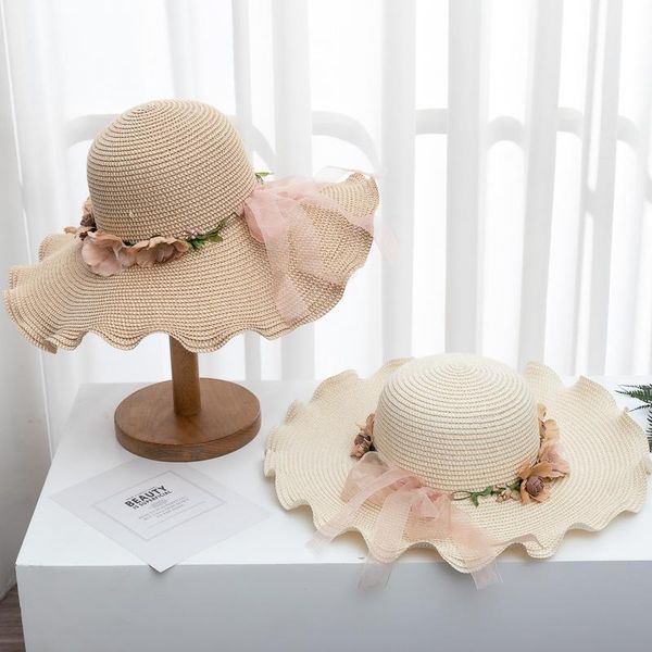 wide brim hats baseball cap summer style korean straw woven foldable flowers women's beach leisure female fashion shade hat, Blue;gray
wide brim hats baseball cap summer style korean straw woven foldable flowers women's beach leisure female fashion shade hat, Blue;gray