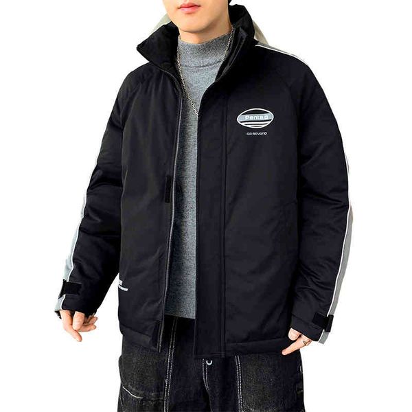 new men's coats autumn and winter 2021 korean version of the collar short et thick down cotton uniform, Black;white
new men's coats autumn and winter 2021 korean version of the collar short et thick down cotton uniform, Black;white
