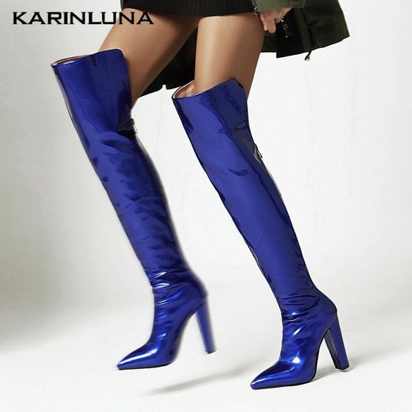 boots wholesale stylish shoes gold over-the-knee thigh thick heels pointed toe party wedding1, Black
boots wholesale stylish shoes gold over-the-knee thigh thick heels pointed toe party wedding1, Black