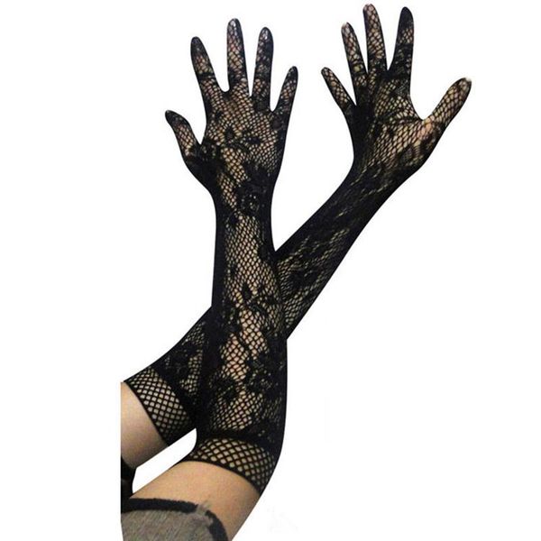 five fingers gloves long lace jacquard fishnet solid color simple all-match stylish elegant white transparent for women, Blue;gray
five fingers gloves long lace jacquard fishnet solid color simple all-match stylish elegant white transparent for women, Blue;gray