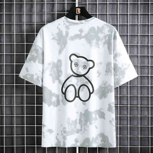 korean fluorescent bear reflective trend cotton ammonia short sleeve t-shirt 2021 summer new loose casual top, White;black
korean fluorescent bear reflective trend cotton ammonia short sleeve t-shirt 2021 summer new loose casual top, White;black