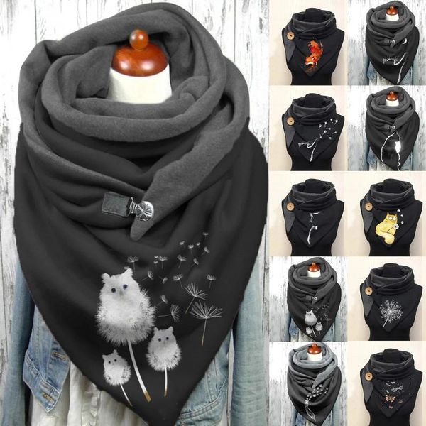 scarves scarf women hijab designer clothes bandana fashion winter cute cat print button soft wrap casual warm shawls, Blue;gray
scarves scarf women hijab designer clothes bandana fashion winter cute cat print button soft wrap casual warm shawls, Blue;gray