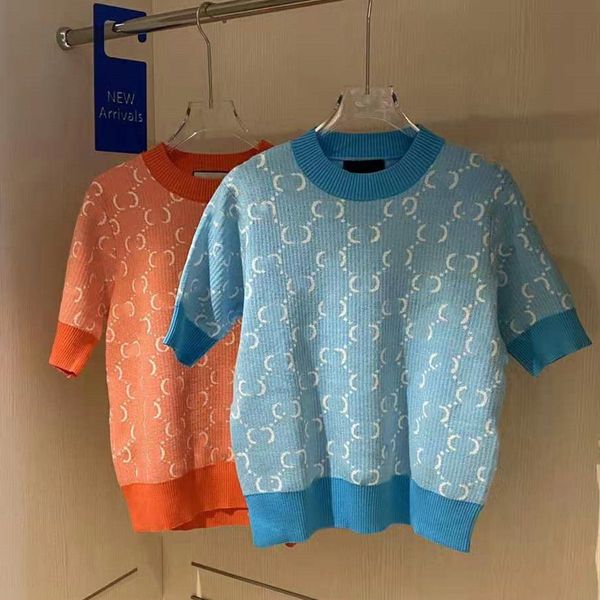 2021 autumn new fashion brand ancient home letter jacquard simple, soft, breathable, slim, women's knitted short sleeves, White;black
2021 autumn new fashion brand ancient home letter jacquard simple, soft, breathable, slim, women's knitted short sleeves, White;black