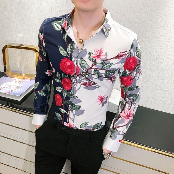 2021 new british style floral fashion fingerprints casual shirts for men fitting fine night club prom men's tuxedo 3xl blouse e951, Black;brown
2021 new british style floral fashion fingerprints casual shirts for men fitting fine night club prom men's tuxedo 3xl blouse e951, Black;brown
