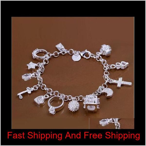 dmsb144,omen's sterling silver plated bracelet,925 silver plate bracelet jewelry,6pcs/lot 6j7y4 1kxuy, Golden;silver
dmsb144,omen's sterling silver plated bracelet,925 silver plate bracelet jewelry,6pcs/lot 6j7y4 1kxuy, Golden;silver