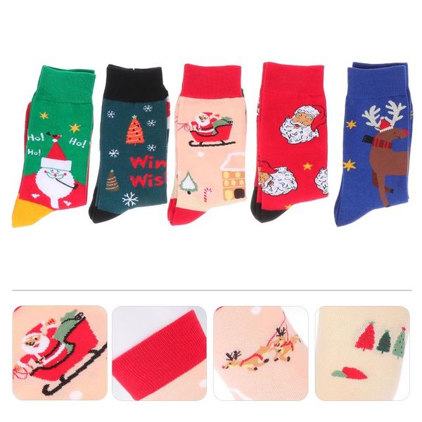 christmas decorations 5 pairs of adorable supple xmas home wearing sock winter for decor
christmas decorations 5 pairs of adorable supple xmas home wearing sock winter for decor
