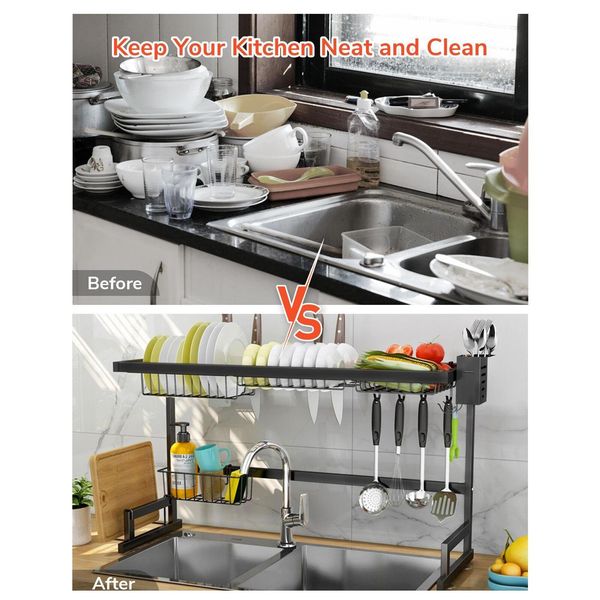 2 tier stainless steel dish drying rack over sink kitchen cutler jlltbd insyard
2 tier stainless steel dish drying rack over sink kitchen cutler jlltbd insyard