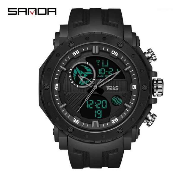 men's sports watches 50m waterproof wristwatch led quartz clock sanda watch male relogios masculino s military men wristwatches, Slivery;brown
men's sports watches 50m waterproof wristwatch led quartz clock sanda watch male relogios masculino s military men wristwatches, Slivery;brown