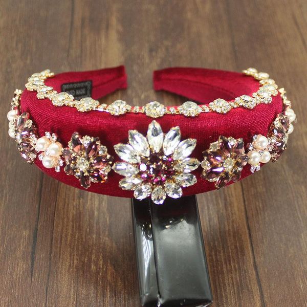 hair clips & barrettes bohemia sparkly luxury handmade big crystal flower padded headbands rhinestones hairbands for women wedding accessori, Golden;silver
hair clips & barrettes bohemia sparkly luxury handmade big crystal flower padded headbands rhinestones hairbands for women wedding accessori, Golden;silver