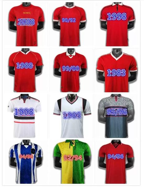 1994 1996 1998 1999 07 08 90 92 retro manchester soccer jersey ronaldo beckham cantona keane scholes giggs football shirt, Black;yellow
1994 1996 1998 1999 07 08 90 92 retro manchester soccer jersey ronaldo beckham cantona keane scholes giggs football shirt, Black;yellow