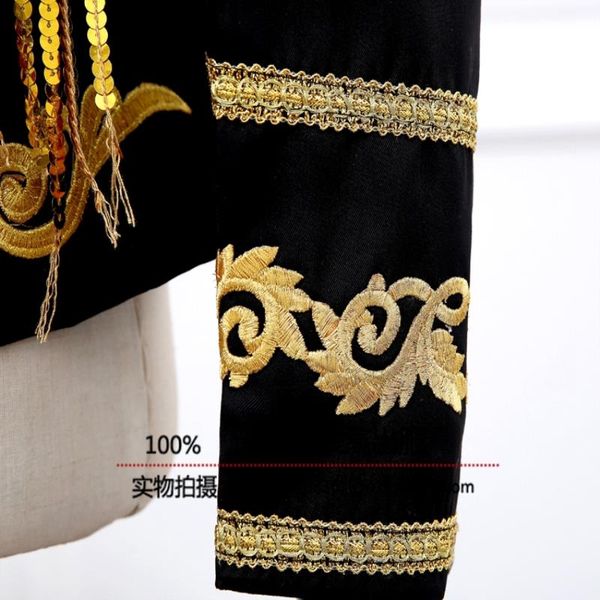performance embroidery luxury jacket golden tassel mens sequined hip vintage jacket/bar/club/studio/stage black/white meadieval qoljc
performance embroidery luxury jacket golden tassel mens sequined hip vintage jacket/bar/club/studio/stage black/white meadieval qoljc