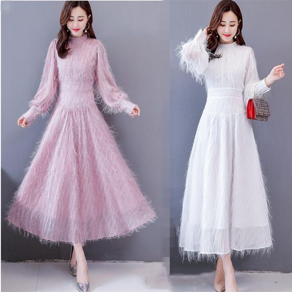 casual dresses tassel slim autumn dress 2021 women's fashion temperamenlong sleeve long for party and wedding elegant vestidos f2358, Black;gray
casual dresses tassel slim autumn dress 2021 women's fashion temperamenlong sleeve long for party and wedding elegant vestidos f2358, Black;gray