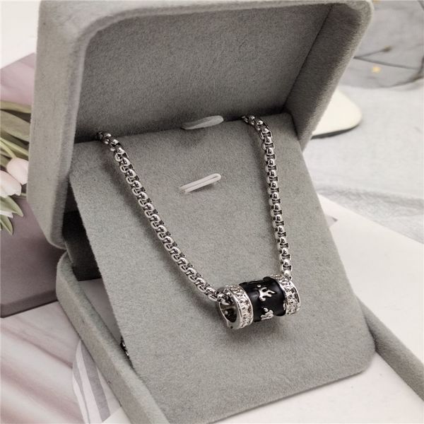men's personality trend hip hop necklace men's pendant trendsetter sweater chain long style versatile accessories, Silver
men's personality trend hip hop necklace men's pendant trendsetter sweater chain long style versatile accessories, Silver