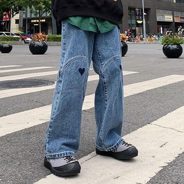 women's jeans large size wide leg pants hip hop street loose trousers soft denim blue women casual straight
women's jeans large size wide leg pants hip hop street loose trousers soft denim blue women casual straight