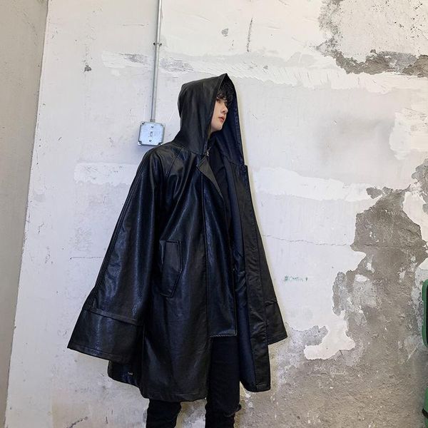 men's trench coats hybskr 2021 autumn fashion windbreaker casual oversize hooded long sleeve male clothing korean streetwear, Tan;black
men's trench coats hybskr 2021 autumn fashion windbreaker casual oversize hooded long sleeve male clothing korean streetwear, Tan;black