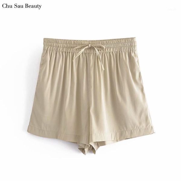 chu sau beauty 2021 summer ladies pure color casual all-match comfortable shorts drawstring elastic waist women's, White;black
chu sau beauty 2021 summer ladies pure color casual all-match comfortable shorts drawstring elastic waist women's, White;black