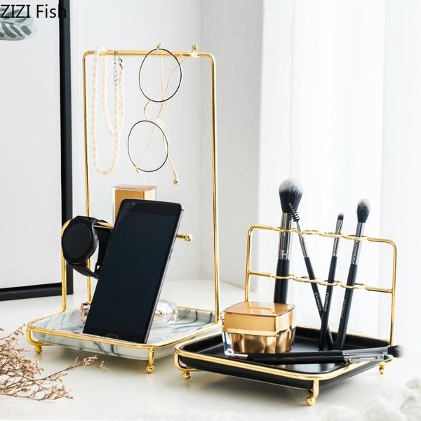kitchen storage & organization metal ceramic tray jewelry cosmetic mobile phone rack european style home desktop
kitchen storage & organization metal ceramic tray jewelry cosmetic mobile phone rack european style home desktop