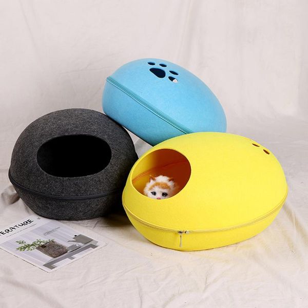 cat beds & furniture egg shape dog bed cave sleeping bag felt cloth pet house nest basket products for cats animals supplies
cat beds & furniture egg shape dog bed cave sleeping bag felt cloth pet house nest basket products for cats animals supplies